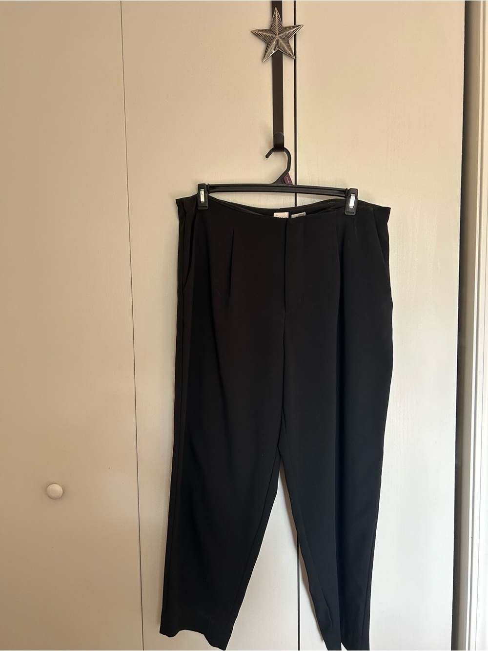 a new day Black Tailored Women's Dress Trousers
